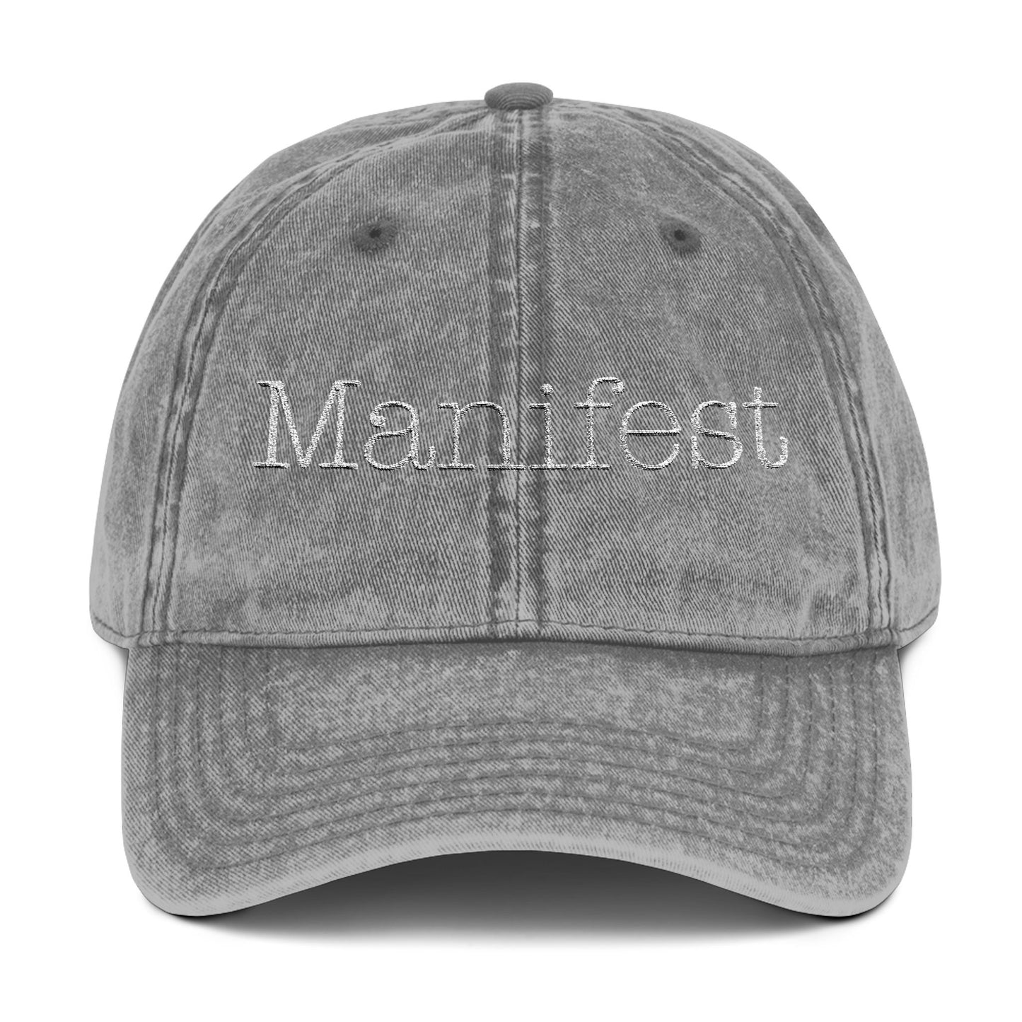 Manifest Vintage Embroidered Cap