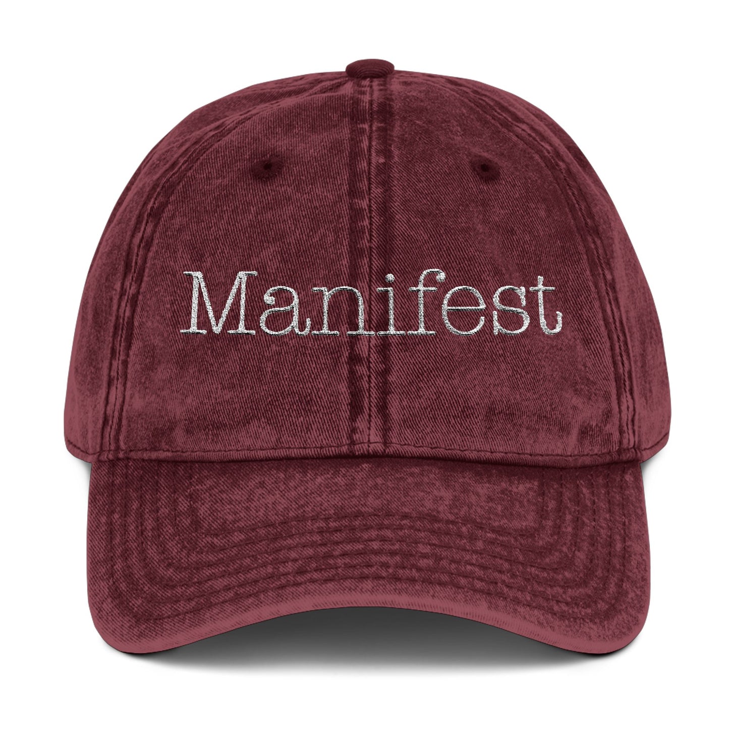 Manifest Vintage Embroidered Cap