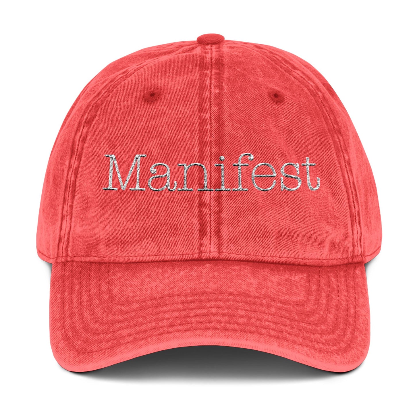 Manifest Vintage Embroidered Cap