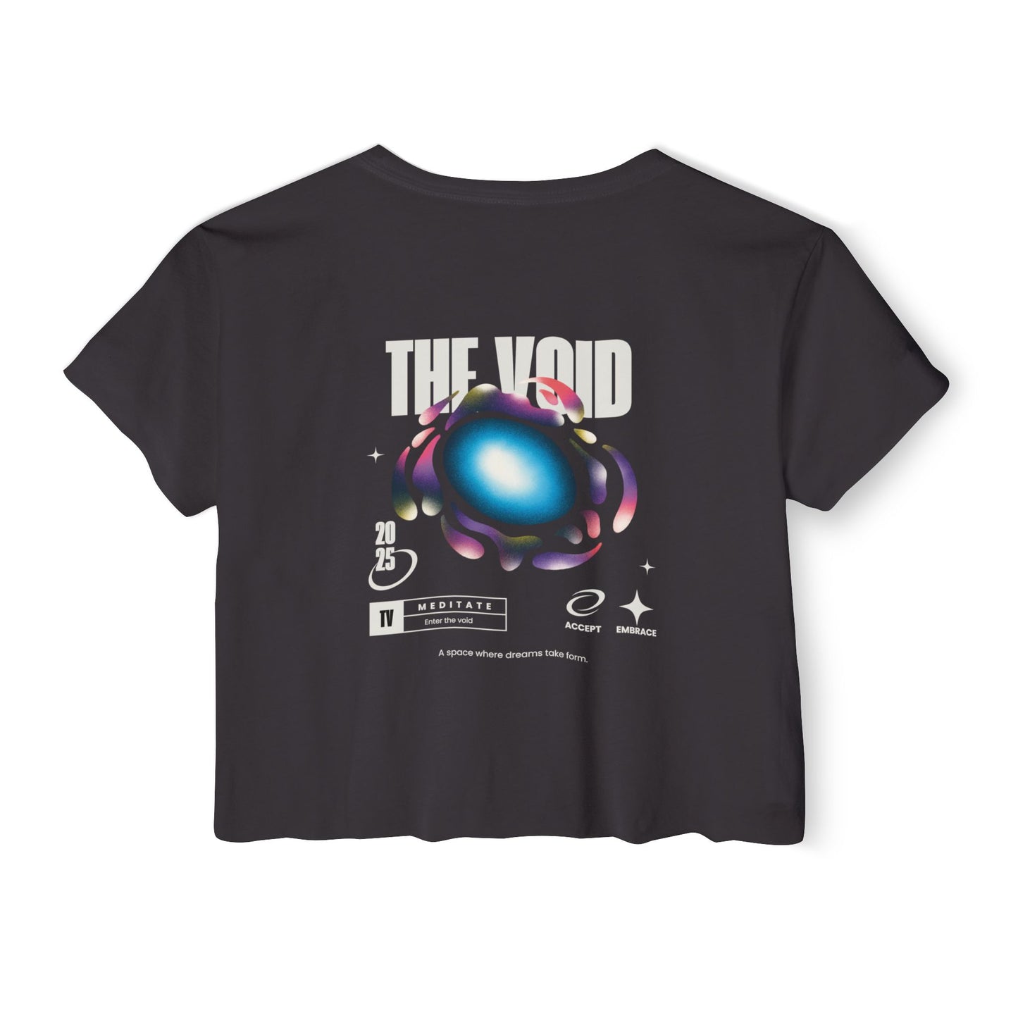 The Void Crop Top - Graphic Tee