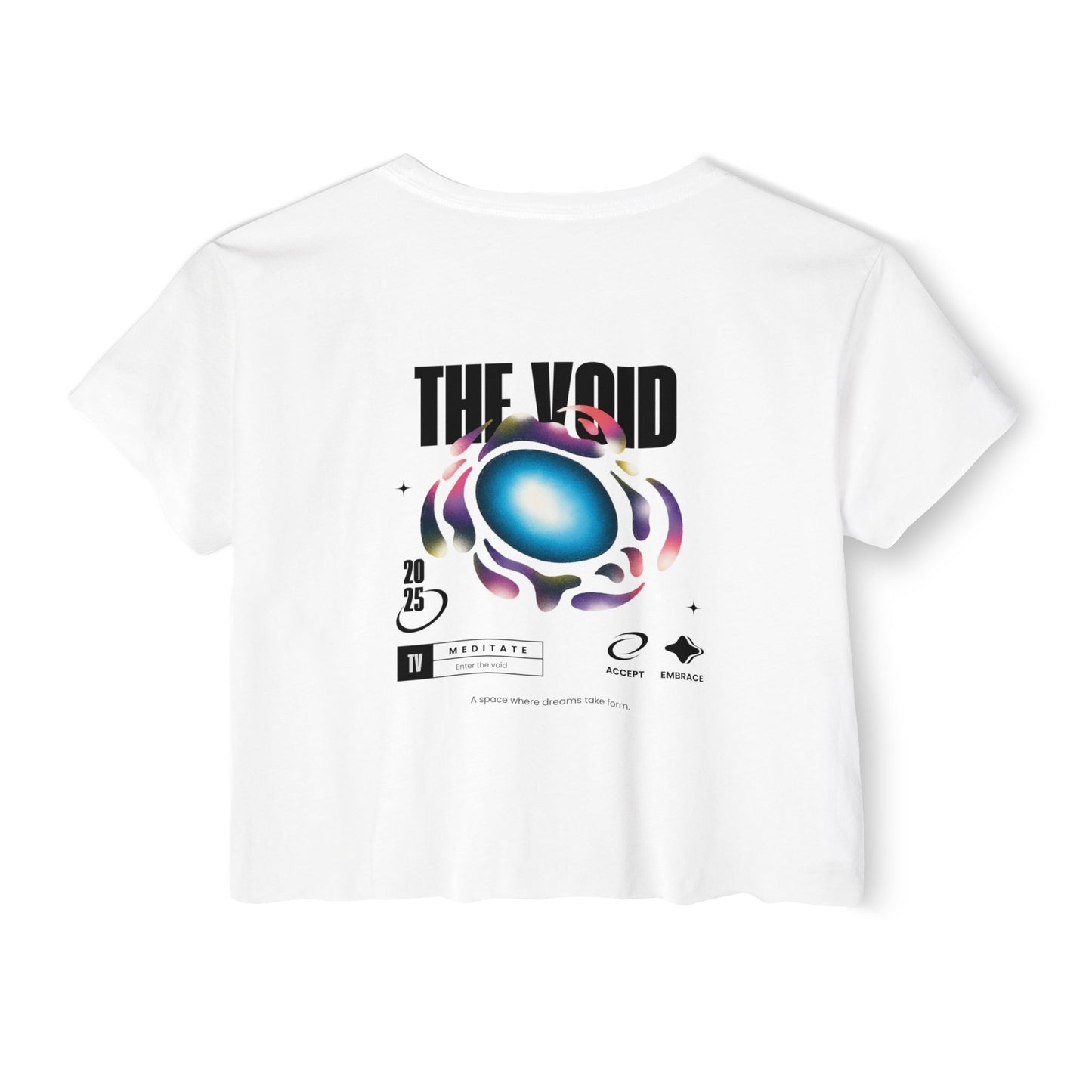 The Void Crop Top - Graphic Tee