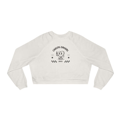 Chasing Dreams - Slashing doubts Cropped Fleece