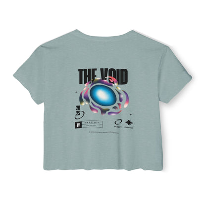 The Void Crop Top - Graphic Tee