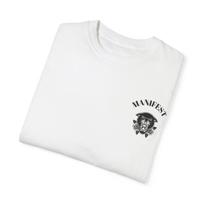 Manifest Panther Unisex Garment-Dyed T-Shirt | Bold Graphic Tee for Self-Expression