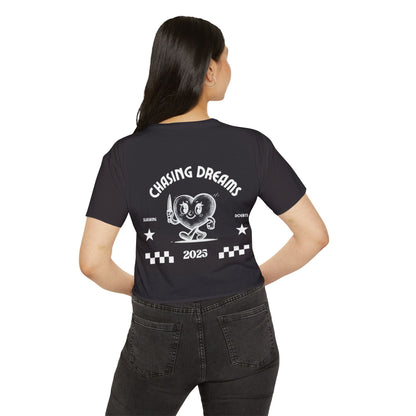 Chasing Dreams Crop Top - Graphic Tee