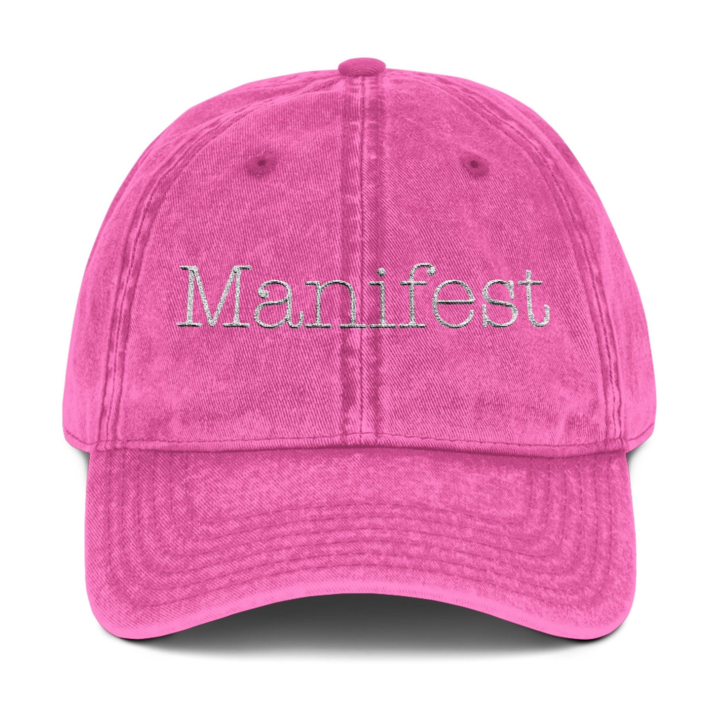 Manifest Vintage Embroidered Cap