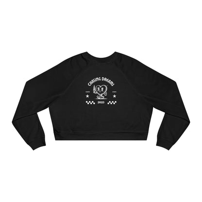 Chasing Dreams - Slashing doubts Cropped Fleece