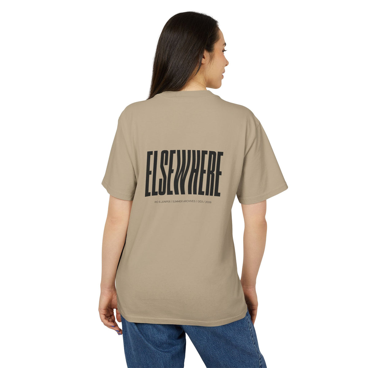 Elsewhere Heavy Faded Tee