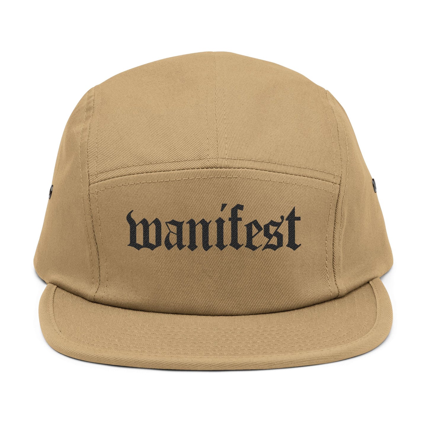 Manifest - Embroidered 5 Panel Cap