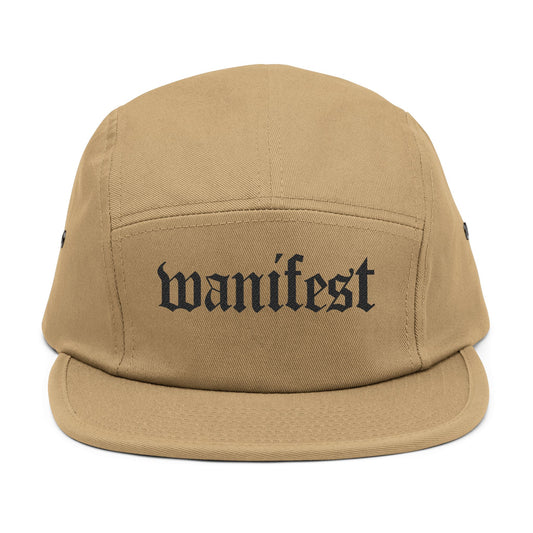 Manifest - Embroidered 5 Panel Cap