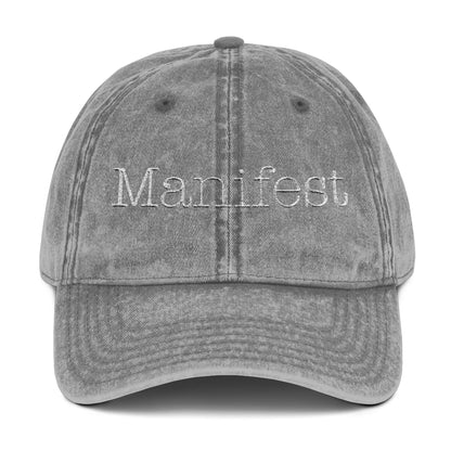 Manifest Vintage Embroidered Cap