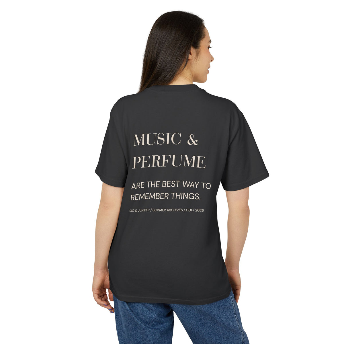 Music & Perfume Heavy Faded Tee