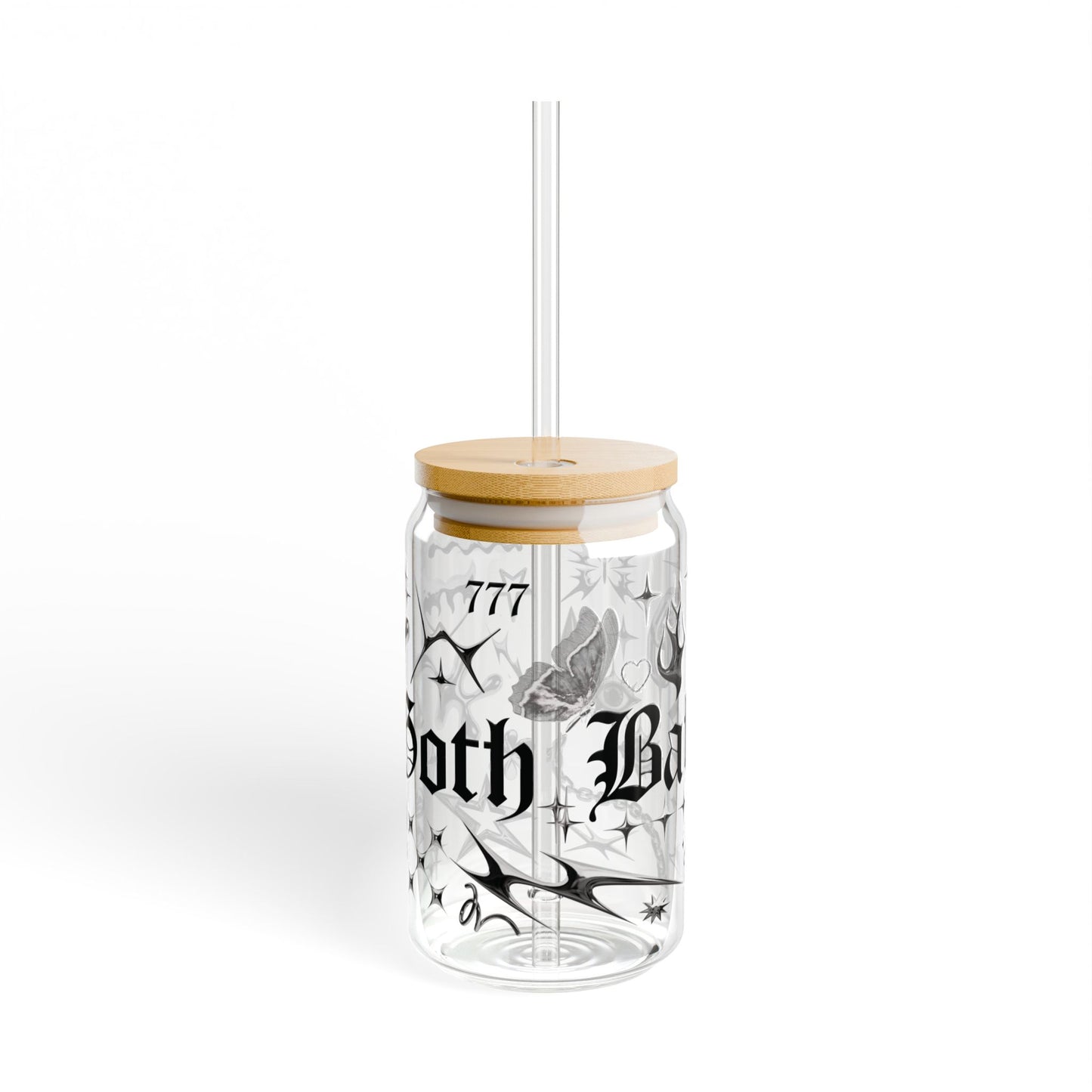 Gothic Babe Glass Sipper