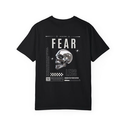 FEAR LESS Skull T-shirt - Graphic Tee