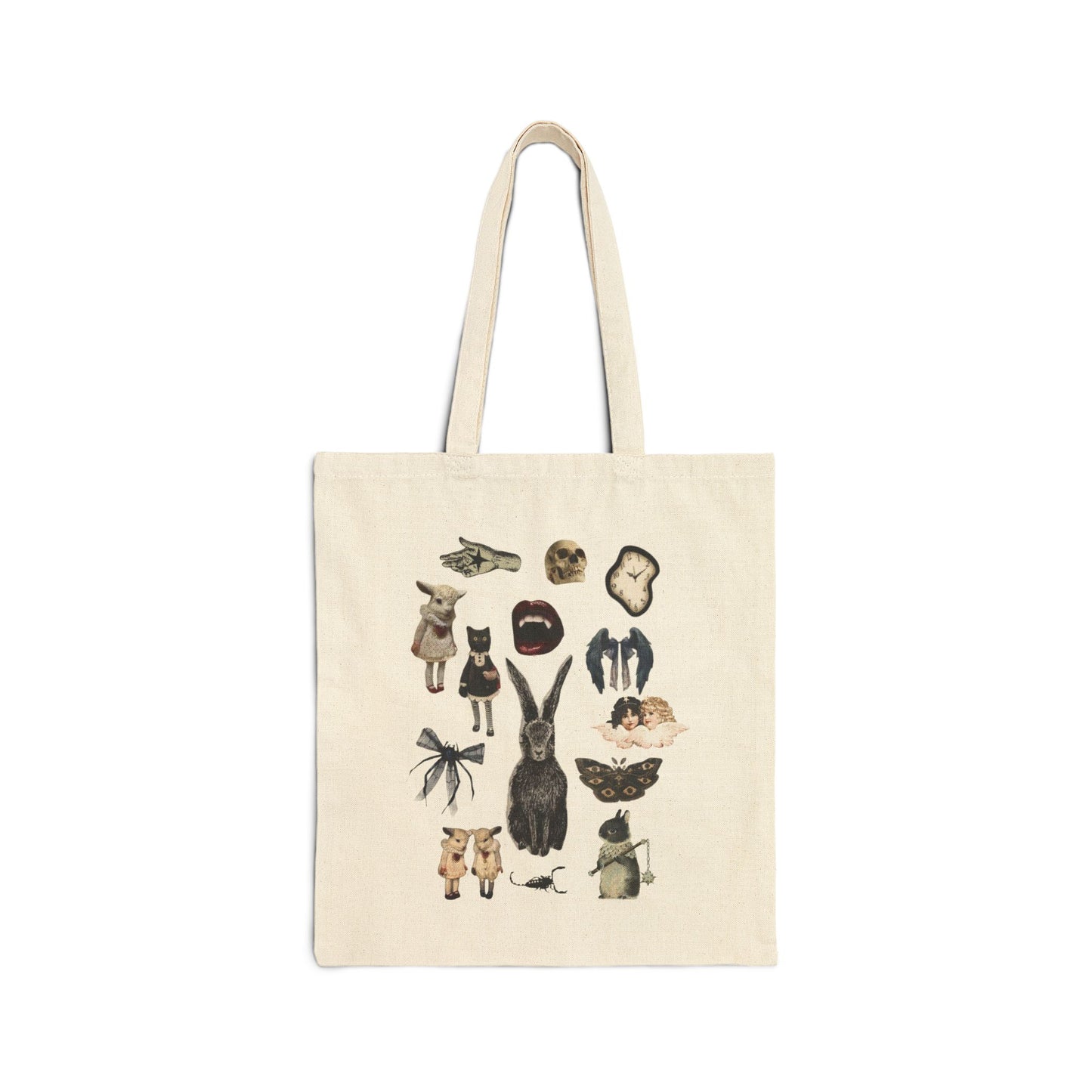 Whimsical Animal Tote Bag - Eco-Friendly
