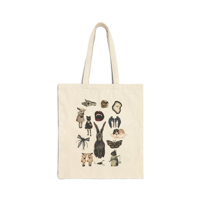Whimsical Animal Tote Bag - Eco-Friendly