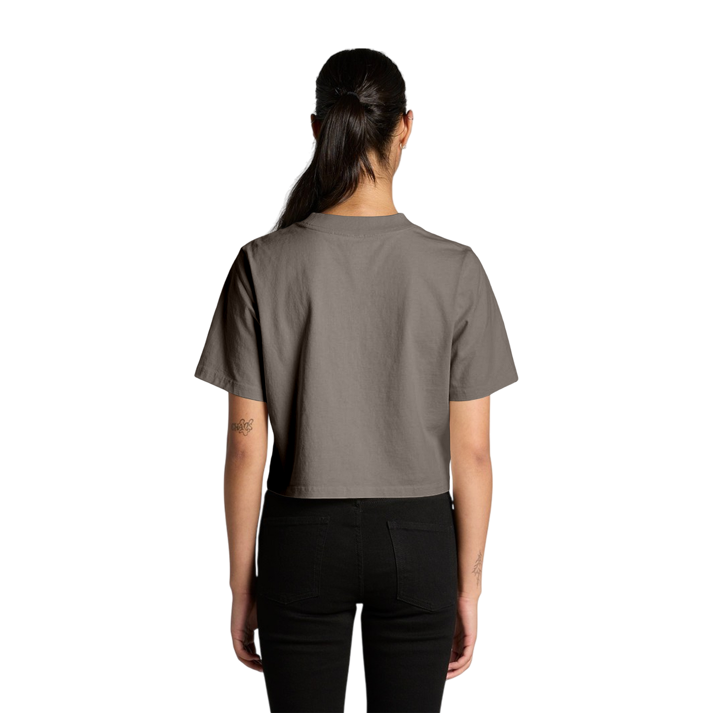 Manifest - Faded Crop Tee