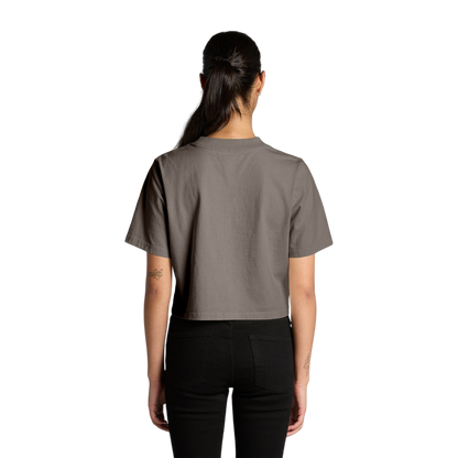 Manifest - Faded Crop Tee