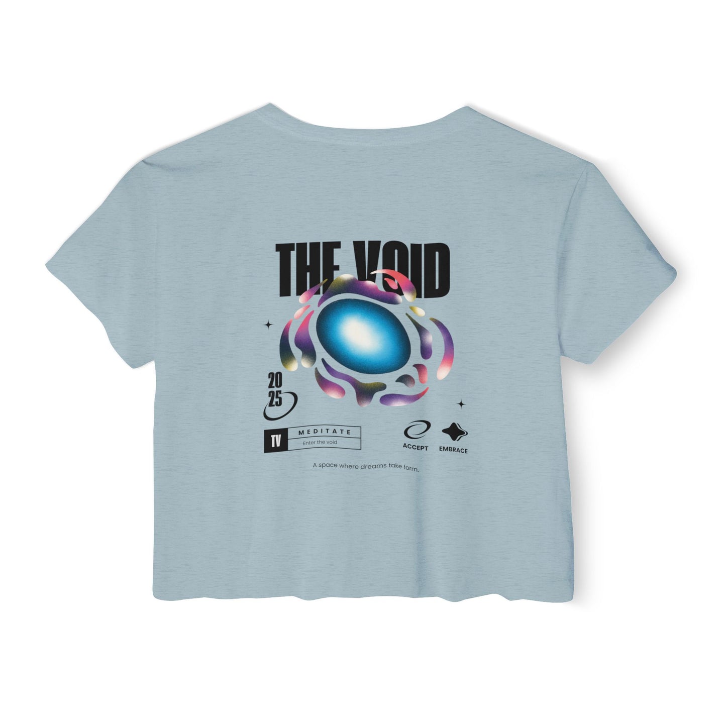 The Void Crop Top - Graphic Tee