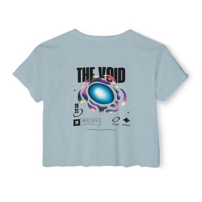 The Void Crop Top - Graphic Tee