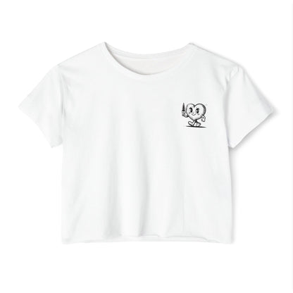 Chasing Dreams Crop Top - Graphic Tee