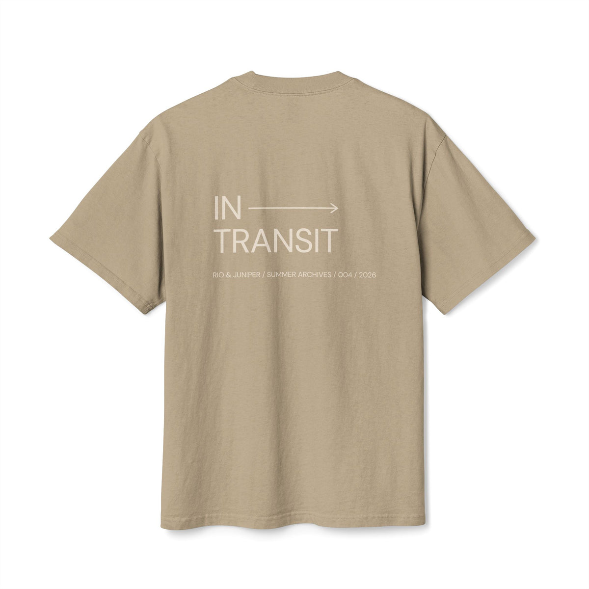 In Transit Heavy Faded Tee