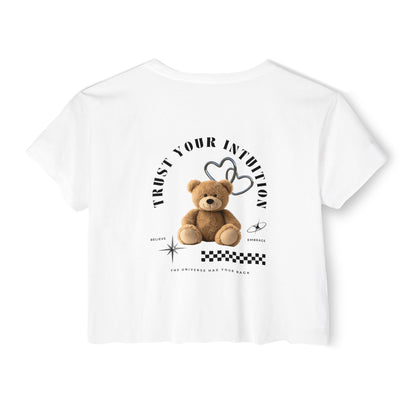 Trust Your Intuition Crop Top - Graphic Tee