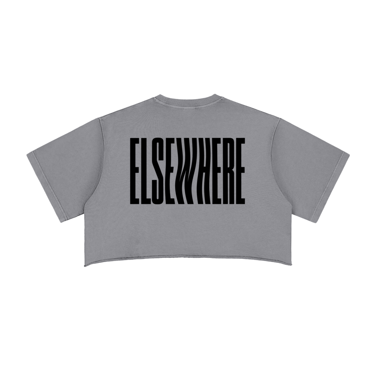 ELSEWHERE | Washed Crop Tee