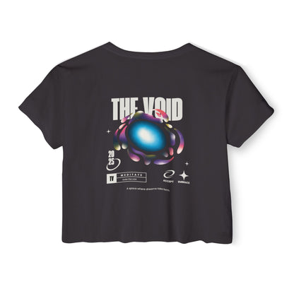 The Void Crop Top - Graphic Tee