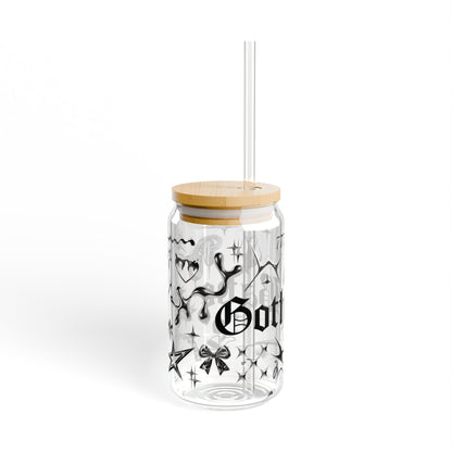Gothic Babe Glass Sipper