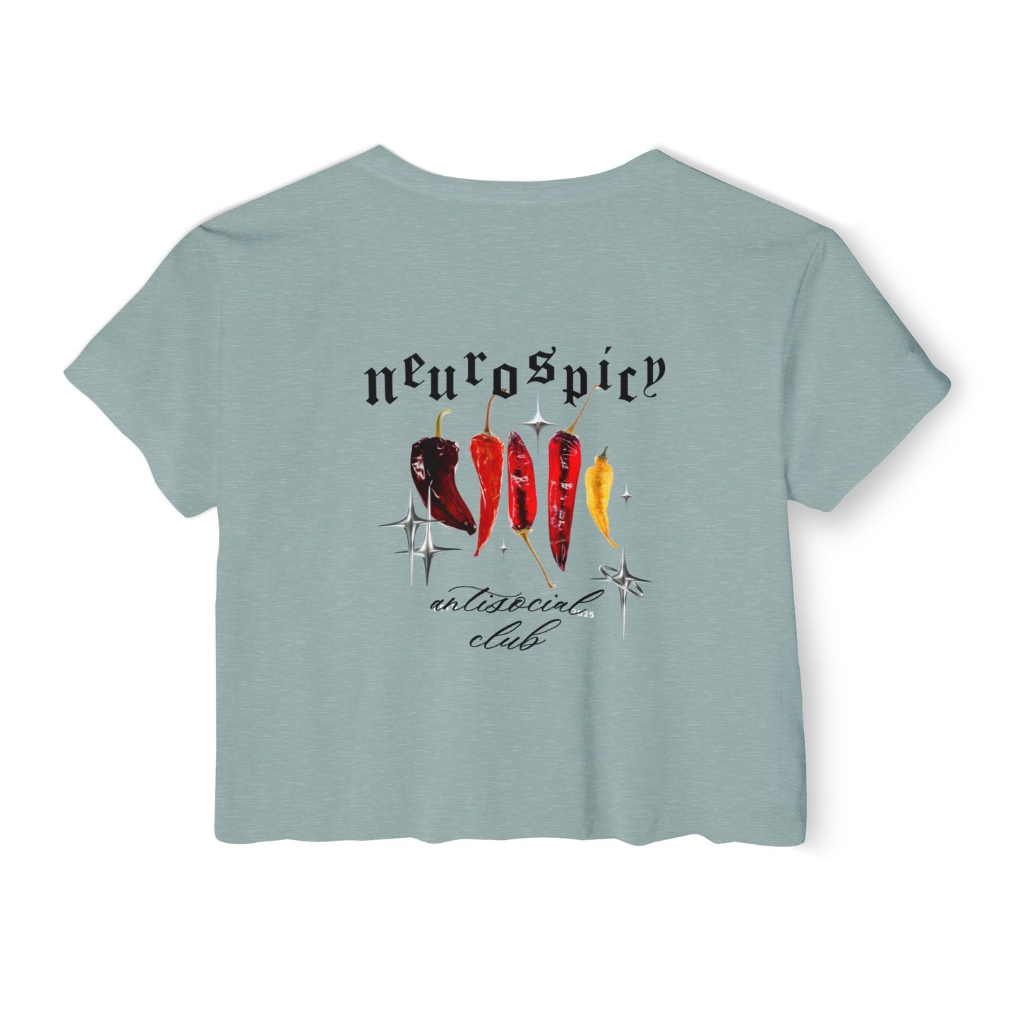 Neurospicy Crop Top - Graphic Tee