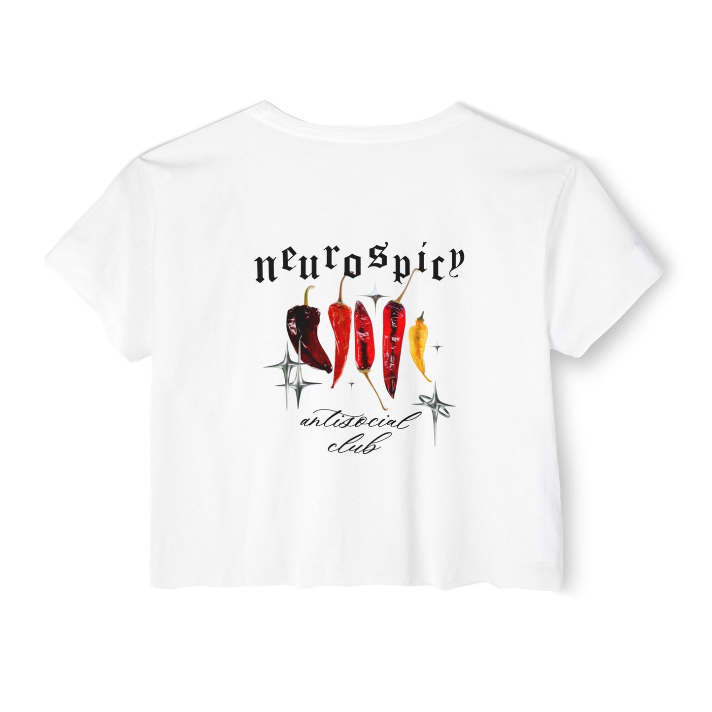 Neurospicy Crop Top - Graphic Tee