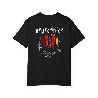 Neurospicy Anti-Social Club T-Shirt - Unisex Graphic Tee