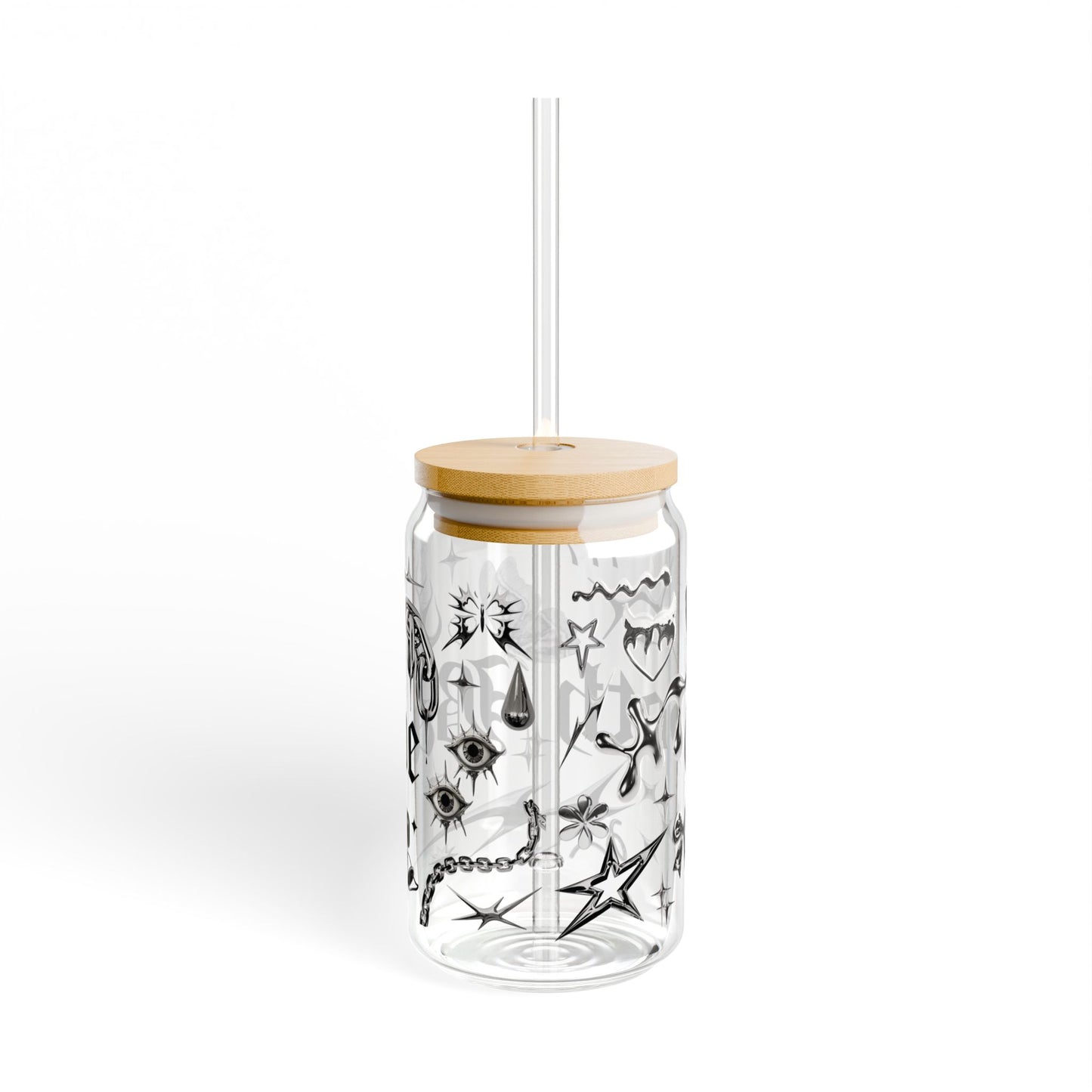 Gothic Babe Glass Sipper