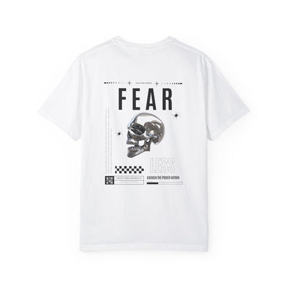FEAR LESS Skull T-shirt - Graphic Tee