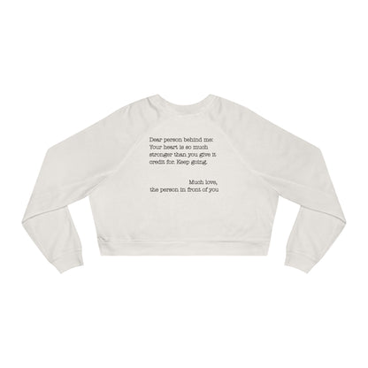 Women's Cropped Fleece Pullover