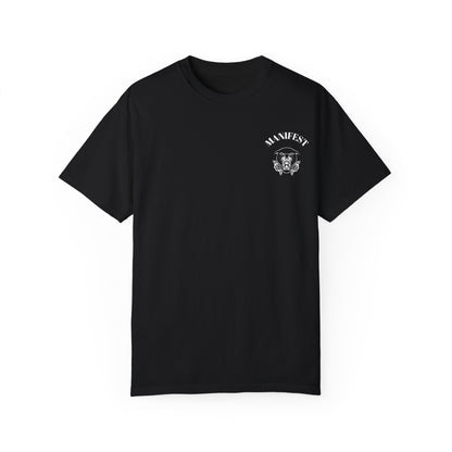 Manifest Panther Unisex Garment-Dyed T-Shirt | Bold Graphic Tee for Self-Expression