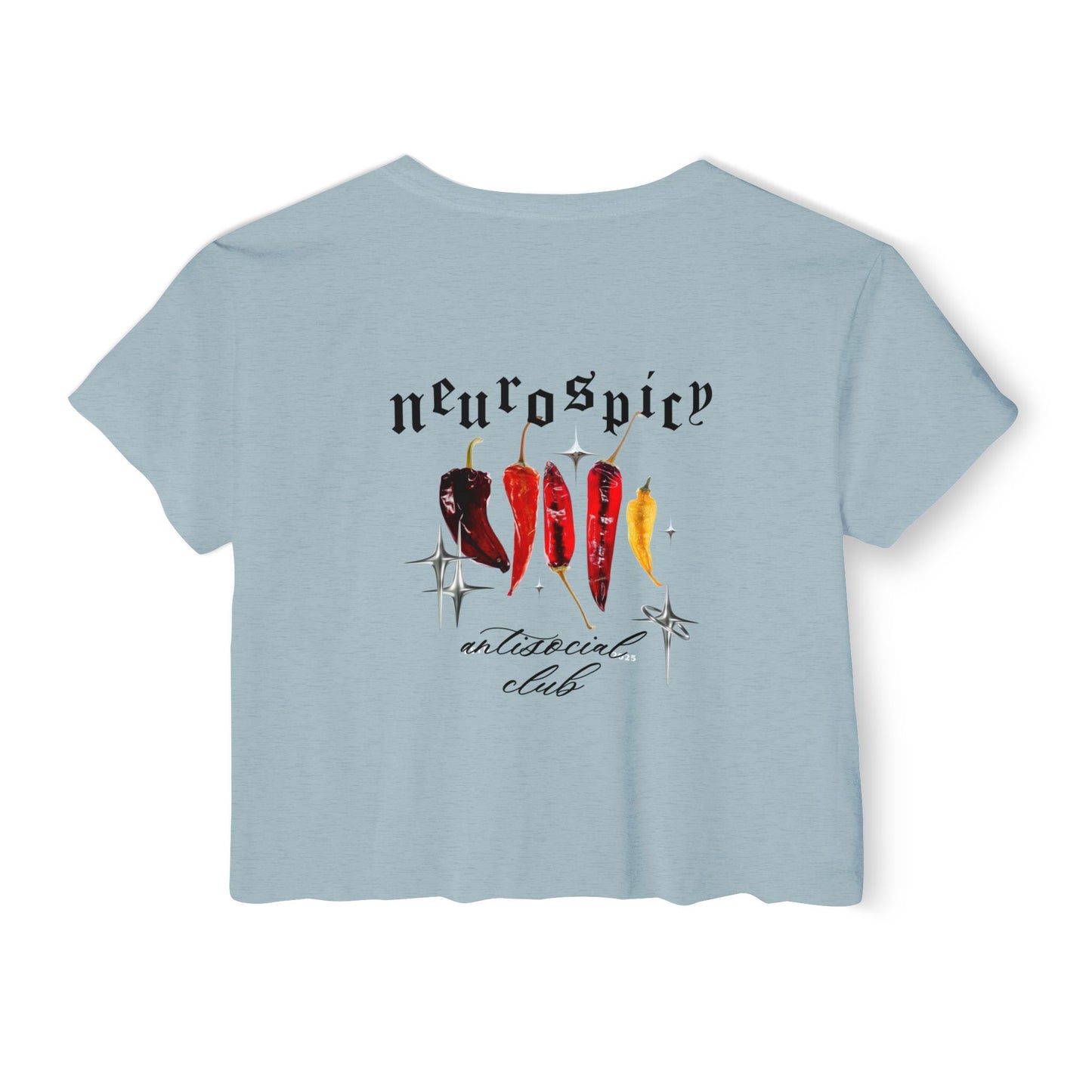 Neurospicy Crop Top - Graphic Tee