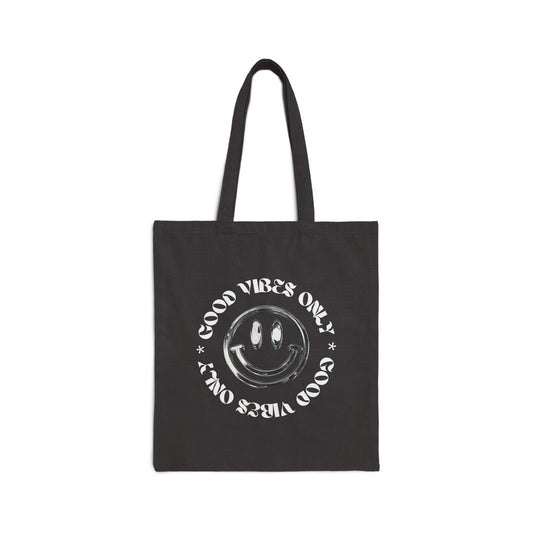 Good Vibes Only Tote Bag - Eco-Friendly