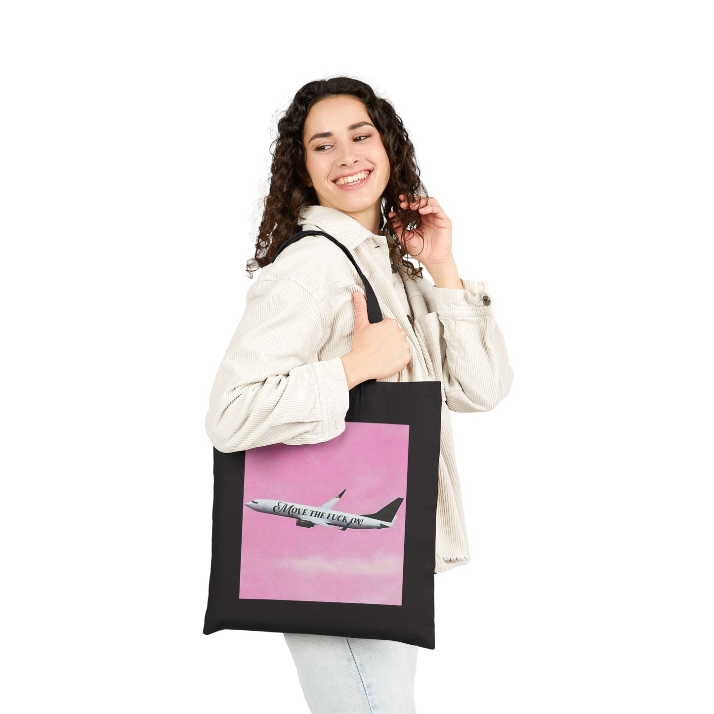 ''Move The F*ck On'' Tote Bag - Bag - Eco-friendly